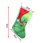 Kids Christmas Stocking Playful Character Motif Durable Fabric