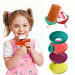 Kids Ice Cream & Popsicle Holder Drip-Proof Silicone 4-Pack