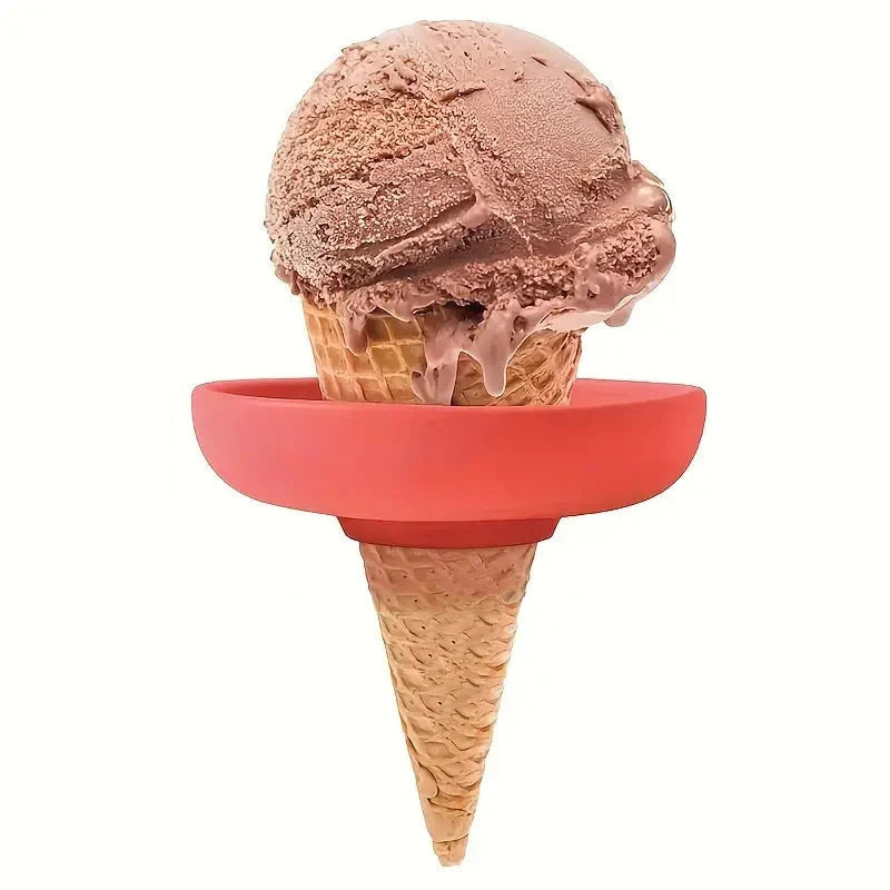 Kids Ice Cream & Popsicle Holder Drip-Proof Silicone 4-Pack