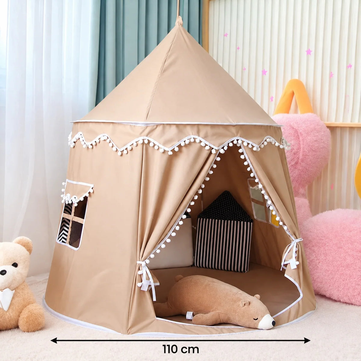 Kids Play Tent Cozy Reading & Imaginative Play Hideaway