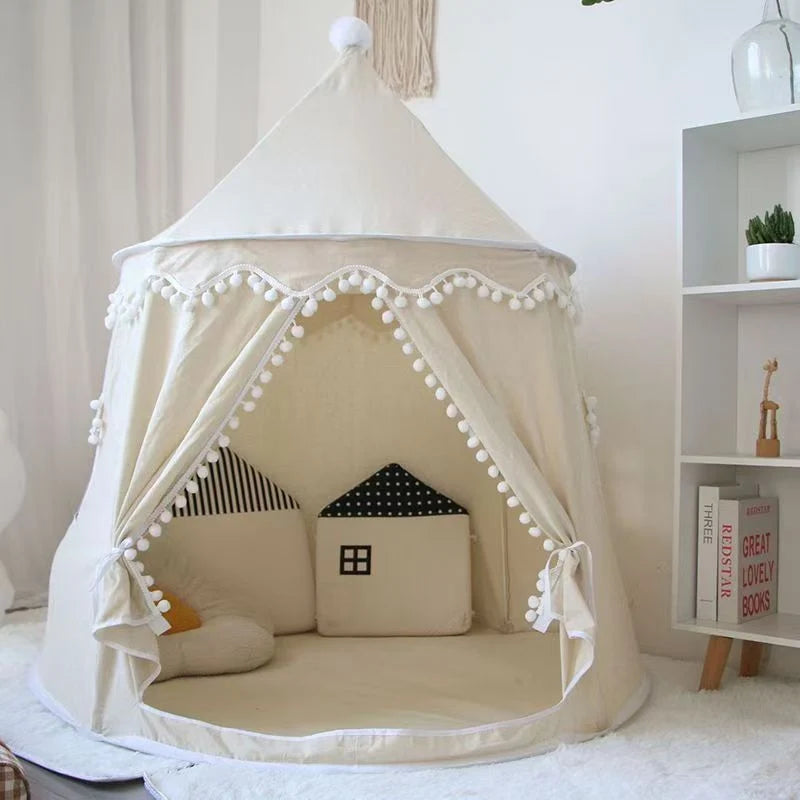 Kids Play Tent Cozy Reading & Imaginative Play Hideaway
