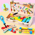 Kids Toolbox Set 35-Piece Child-Safe Portable Case