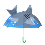 Kids Umbrella Manual Open Rounded Tips Colorful Canopy