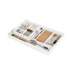 Kitchen Drawer Organizer 4-Side Expandable Adjustable Dividers