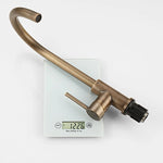 Kitchen Faucet Antique Brass 360° Swivel Spout Single Handle