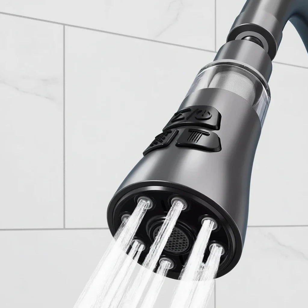 Kitchen Faucet Extender 720° Swivel 3 Spray Modes