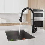 Kitchen Faucet High Arc Pull-Out Spout Drip-Proof Construction