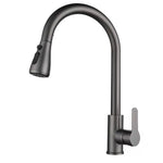 Kitchen Faucet Pull-Out Sprayer 3 Spray Modes Stainless Steel