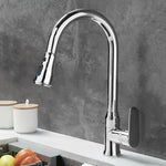 Kitchen Faucet Pull-Out Sprayer 360° Swivel Flexible Hose