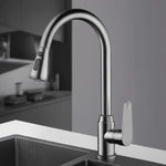 Kitchen Faucet Pull-Out Sprayer 360° Swivel Flexible Hose
