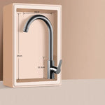 Kitchen Faucet Stainless Steel Pull-Out Sprayer High-Arc Design