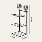 Kitchen Organizer Rack Wall-Mounted Foldable 3-Tier