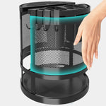 Kitchen Organizer Shelf Metal 360° Rotating Space-Saving