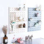 Kitchen Pegboard Modular Plastic Nail-Free Wall Mounting