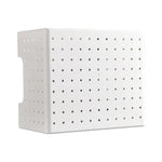 Kitchen Pegboard Storage Rack Wall-Mounted Customizable Space-Saving