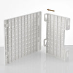 Kitchen Pegboard Storage Rack Wall-Mounted Customizable Space-Saving