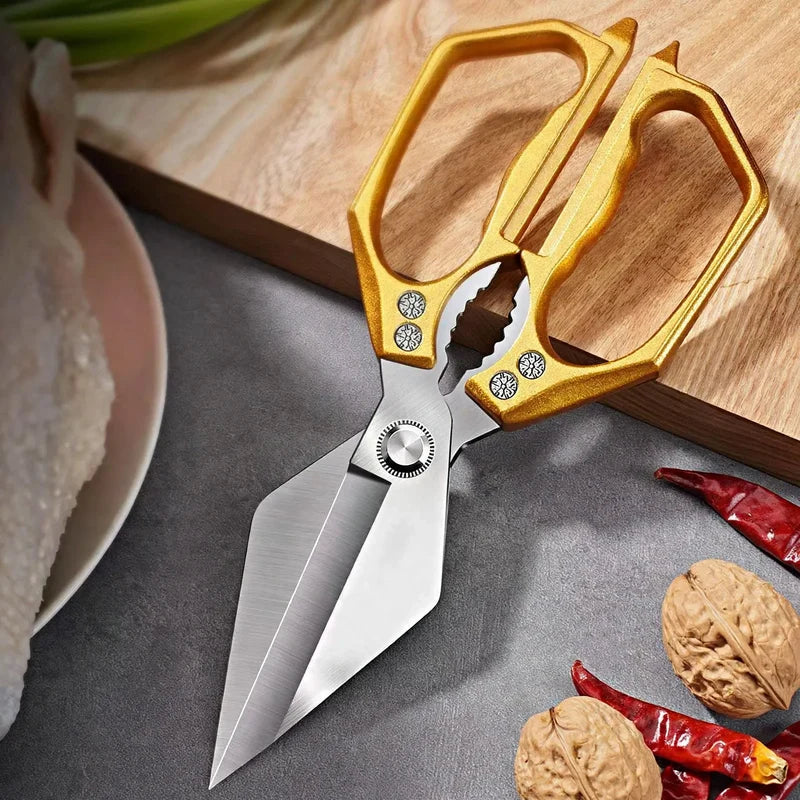 Kitchen Scissors Stainless Steel Heavy-Duty Poultry Cutting