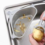 Kitchen Sink Storage Rack Suction Mount Quick-Drain Base