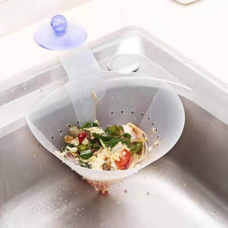 Kitchen Sink Strainer Foldable Reusable Mesh Food Waste Filter