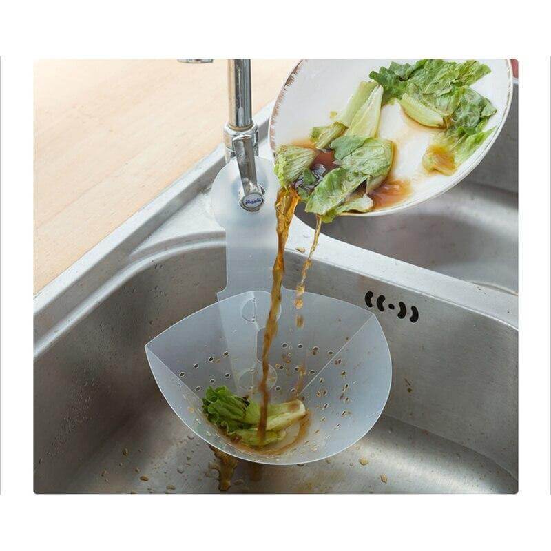 Kitchen Sink Strainer Foldable Reusable Mesh Food Waste Filter
