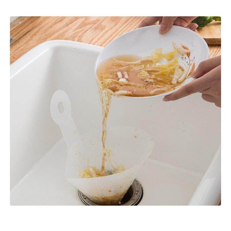 Kitchen Sink Strainer Foldable Reusable Mesh Food Waste Filter