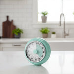 Kitchen Timer Magnetic Back Loud Alarm Clear Display 60-Minute Timer