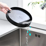 Kitchen Utensil Holder Rotating Multi-Compartment Holds 15+ Utensils