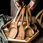 Kitchen Utensil Set Ergonomic Handles 5-Piece