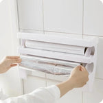 Kitchen Wall Organizer Foil Cutter & Spice Rack