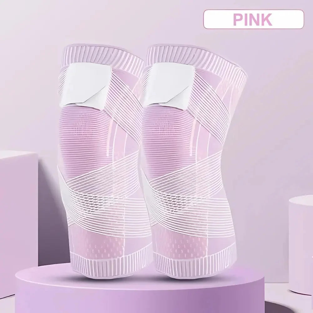 Knee Compression Brace Adjustable Straps & Anti-Slip