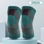 Knee Compression Brace Adjustable Straps & Anti-Slip