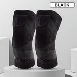 Knee Compression Brace Breathable Nylon Adjustable Straps & Anti-Slip