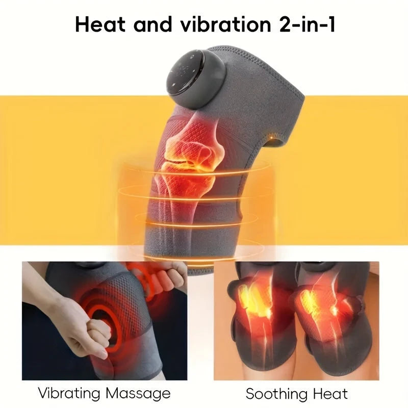 Knee & Joint Massager Cordless Rechargeable 3 Heat Levels