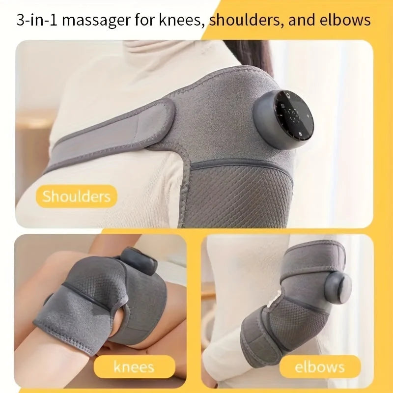 Knee & Joint Massager Cordless Rechargeable 3 Heat Levels
