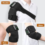 Knee Massager Brace Heat & Vibration Cordless Rechargeable