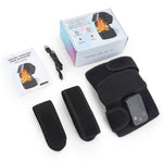 Knee Massager Brace Heat & Vibration Cordless Rechargeable