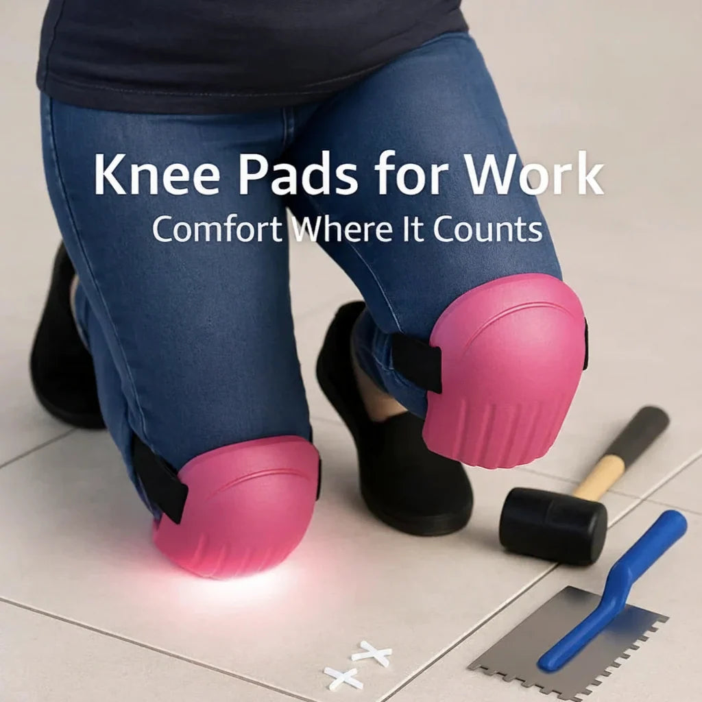 Knee Pads Slip-On & Shock-Absorbing EVA