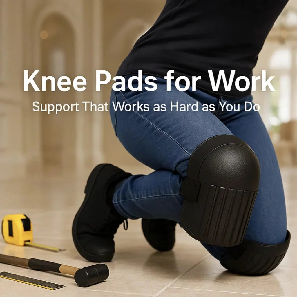 Knee Pads Slip-On & Shock-Absorbing EVA