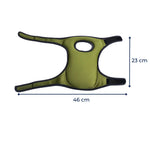 Knee Pads Thick EVA Foam Adjustable Straps Breathable Fabric