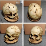 Knife Holder Gothic Skull Design Countertop Organizer