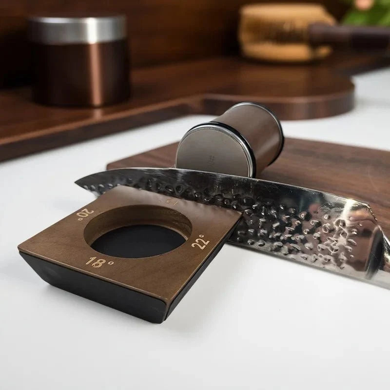 Knife Sharpener Rolling Diamond With Wooden Platform