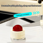 Knife Sharpener Tungsten Steel Strong Suction Base Compact Design