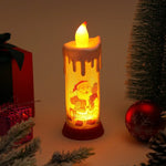 LED Candle Flameless Realistic Flicker Wax Look