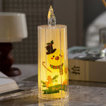 LED Candle Holiday Figurine Flickering Flame-Effect