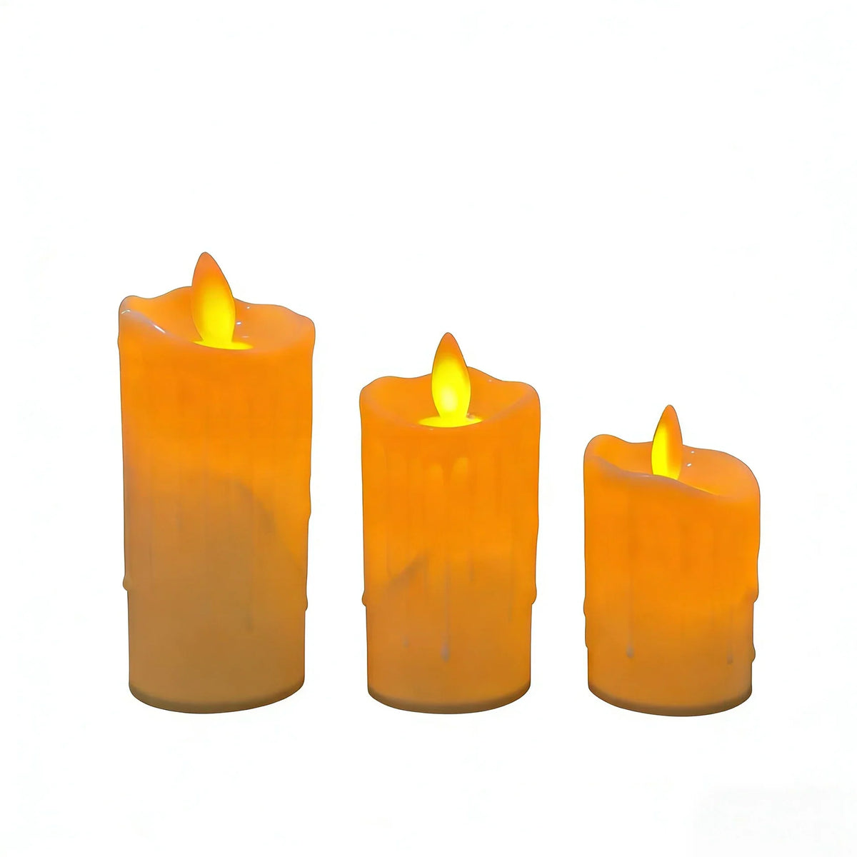LED Candle Realistic Flame Battery-Operated & Timer