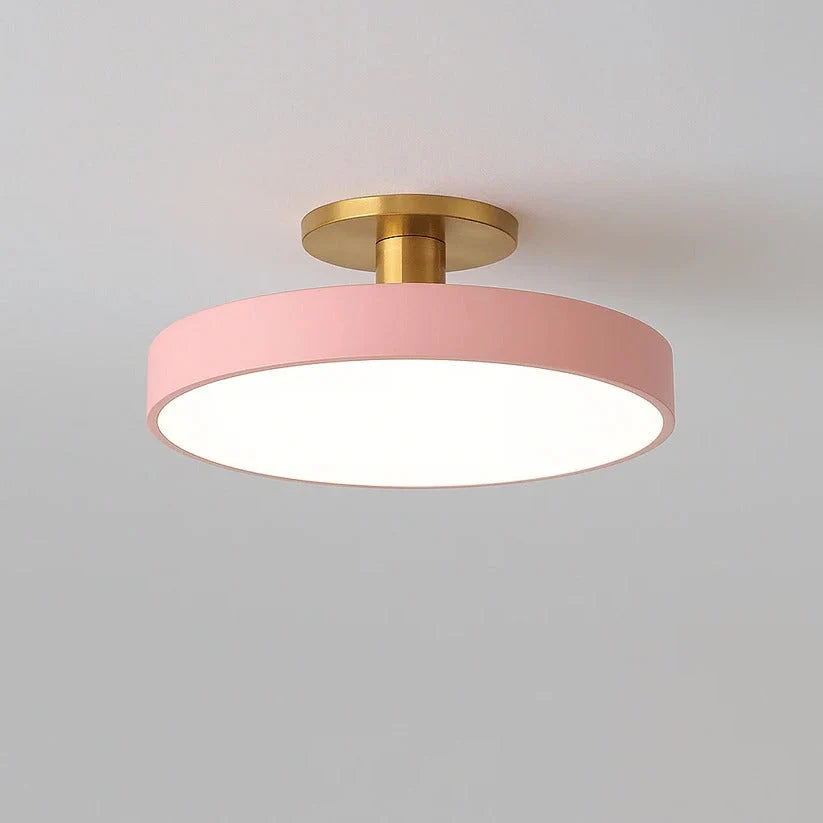 LED Ceiling Light Flush-Mount Warm White Six Colors