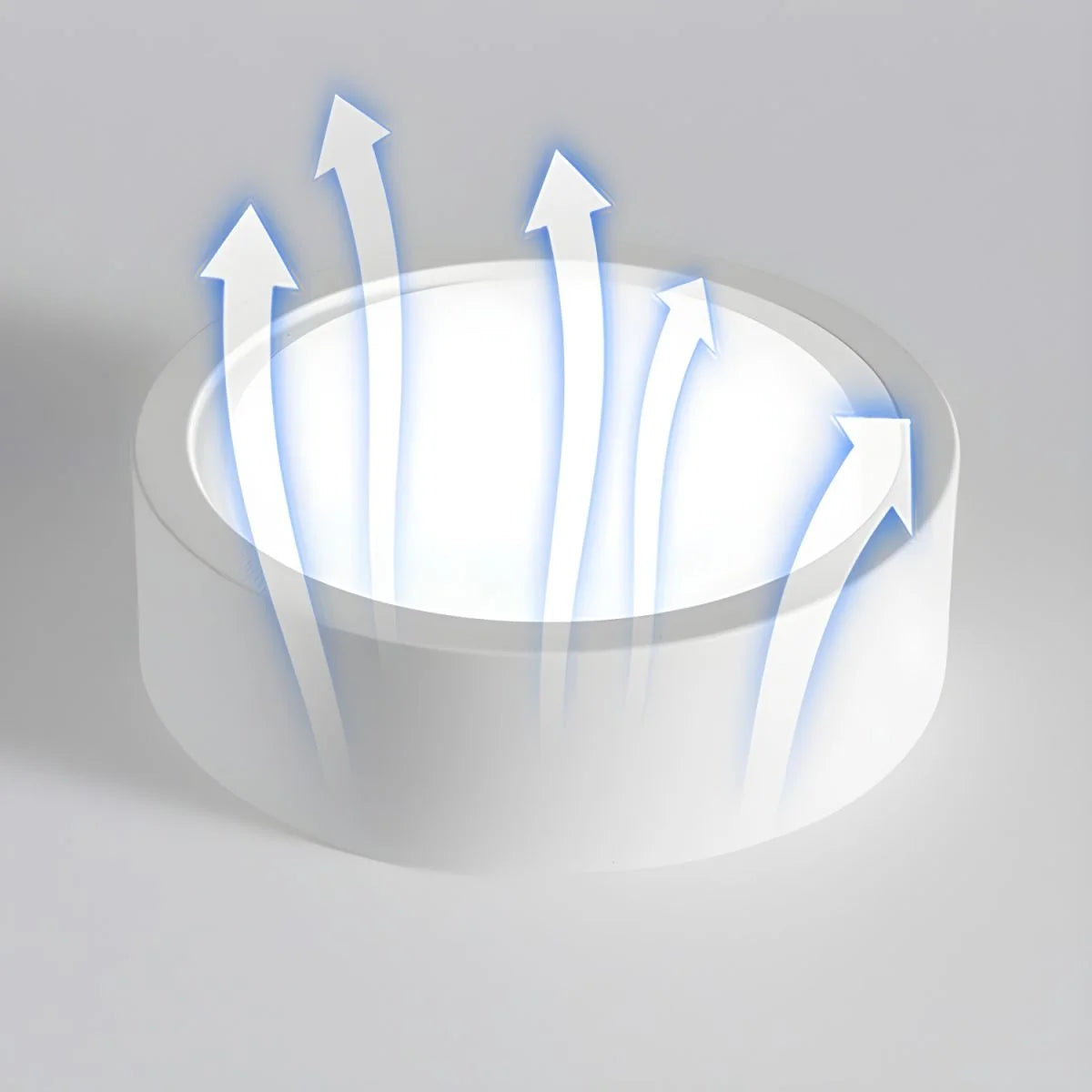 LED Ceiling Light Low-Profile Surface-Mounted Adjustable Color Temperature