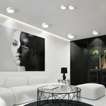 LED Ceiling Light Low-Profile Surface-Mounted Adjustable Color Temperature