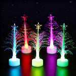 LED Christmas Tree Fiber-Optic Color-Changing Energy-Efficient