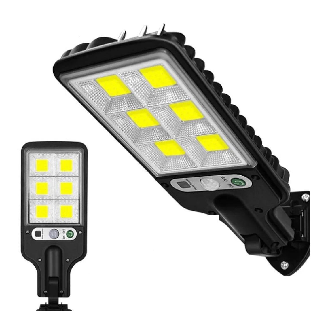 LED Floodlight Solar-Powered Motion Sensor Waterproof